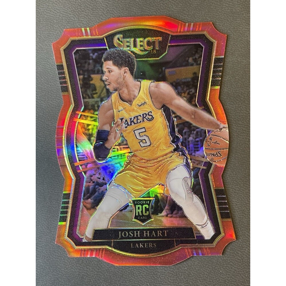 2017-18 Select Prizm Die Cut RC #130 Josh Hart Knicks /135 Orange Color Match